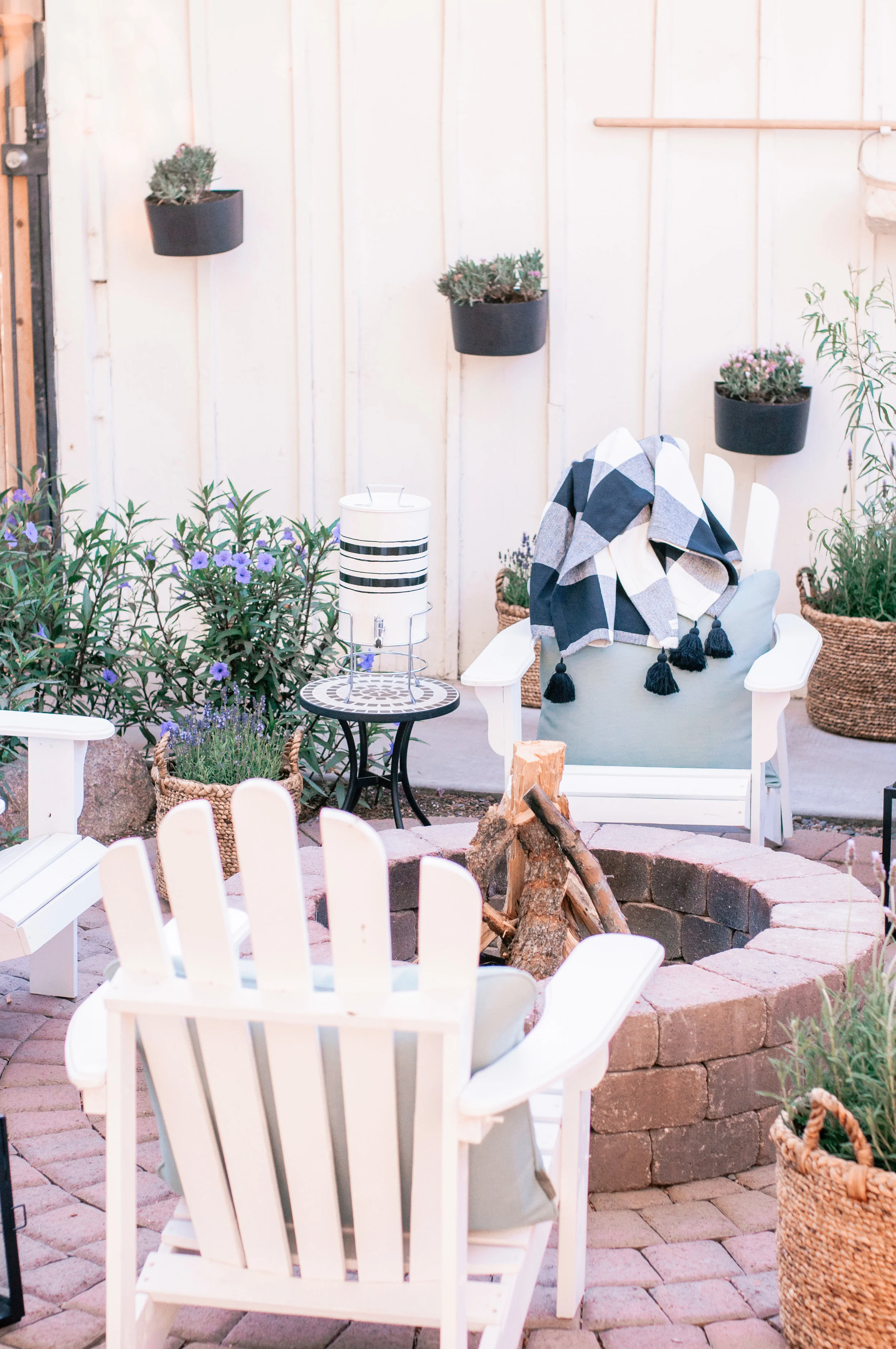 Our Cheap Easy Backyard Firepit Makeover Love And Specs