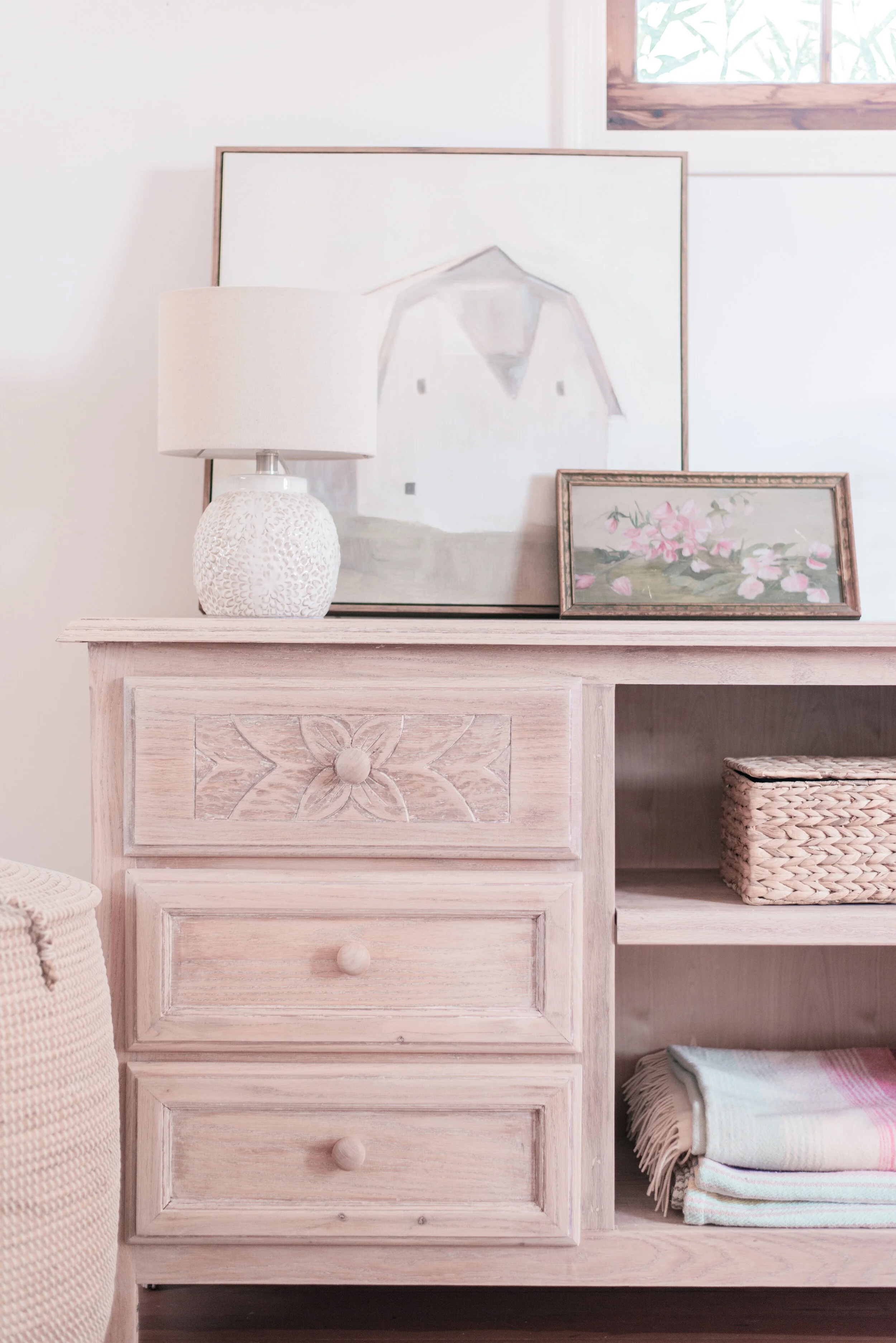 Pickled Wood Dresser Makeover Home + DIY Love and Specs