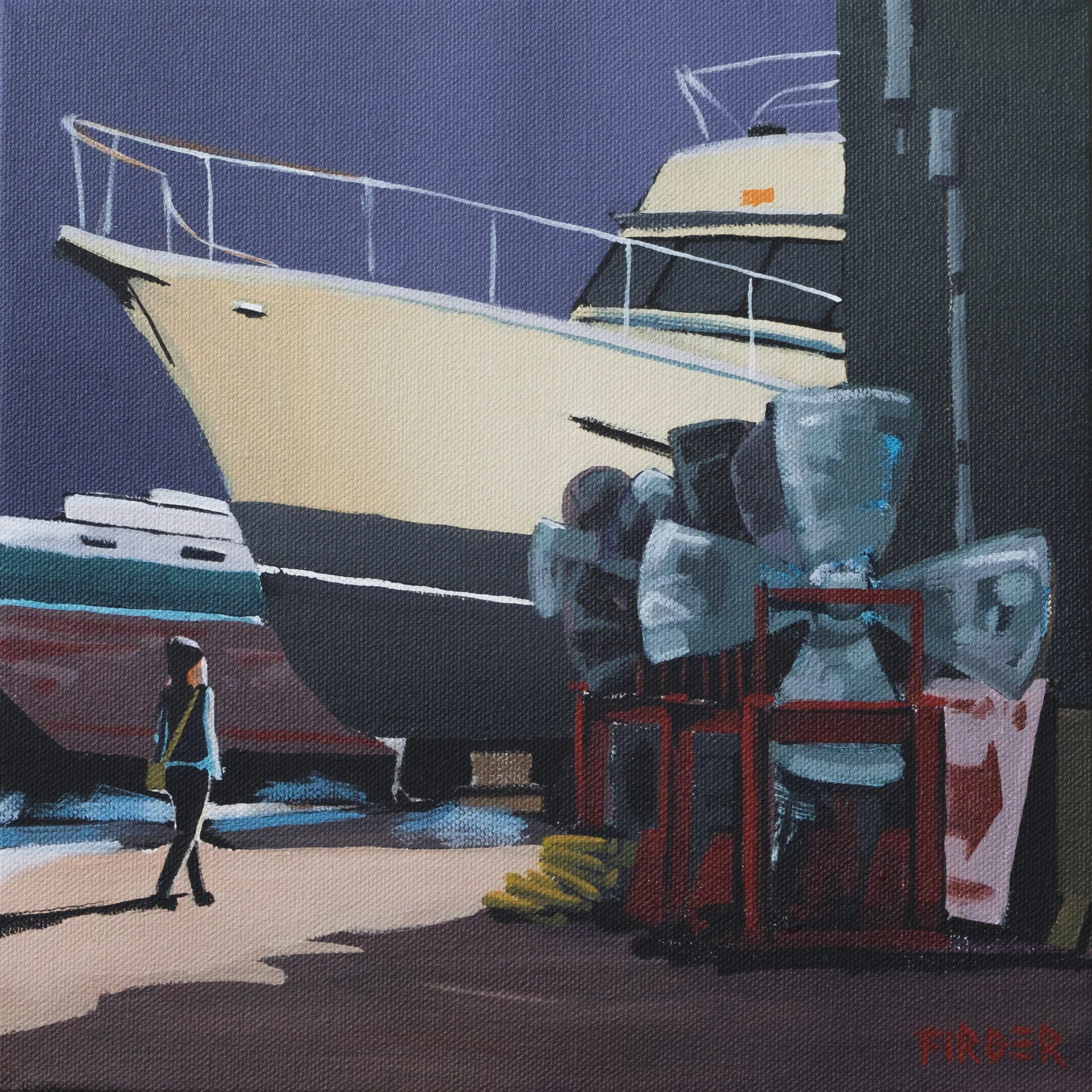 Sleeping Giants - 10 x 10, Acrylic on Canvas (SOLD)