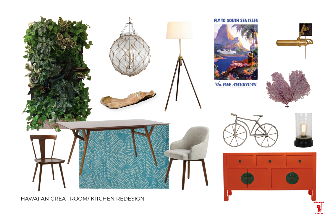 Red Bear Square Hawaiian Design Living Room 2.png
