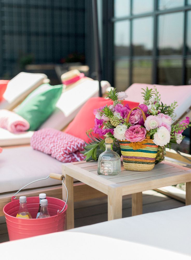 Summer Party Decor Ideas | B Floral and Event Design | Audra Wrisley Photography
