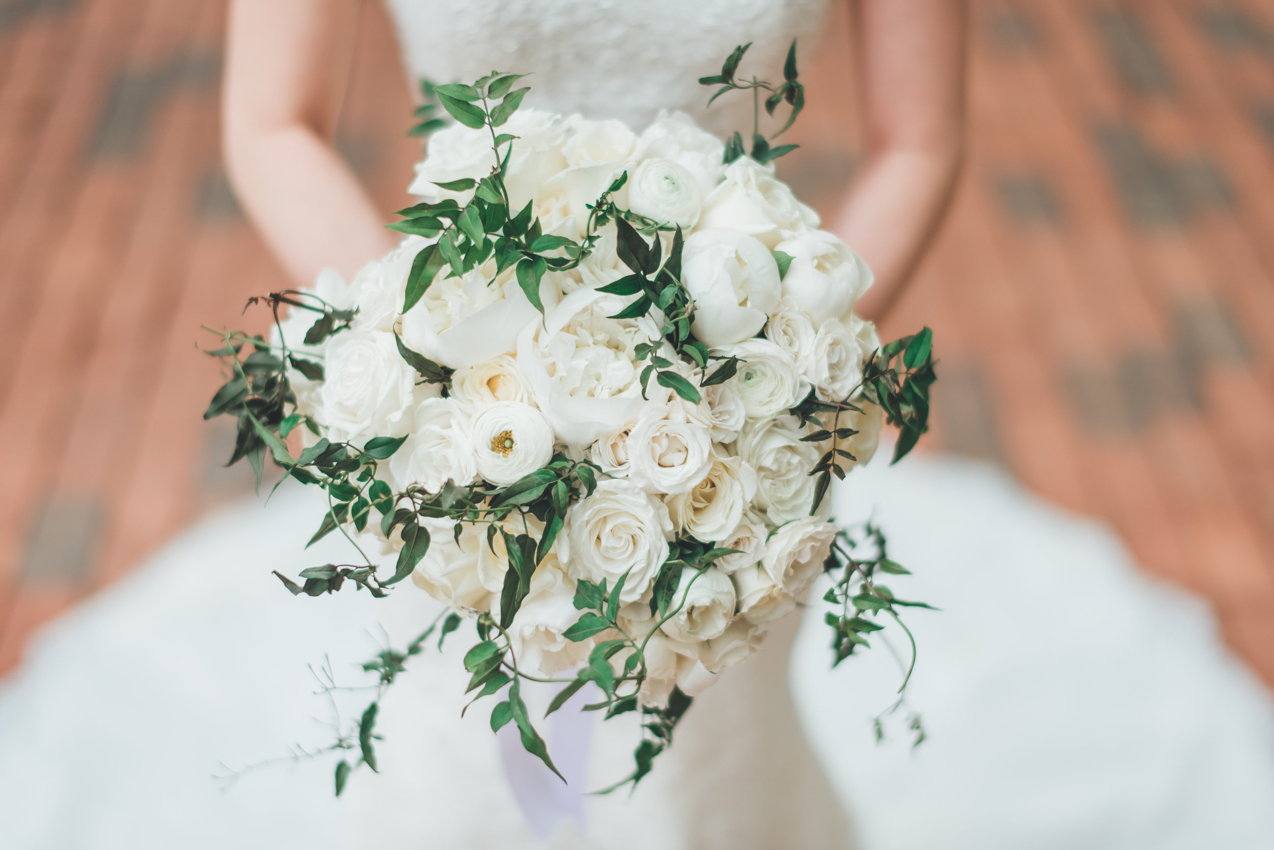 Gorgeous white bouquet by B Floral DC