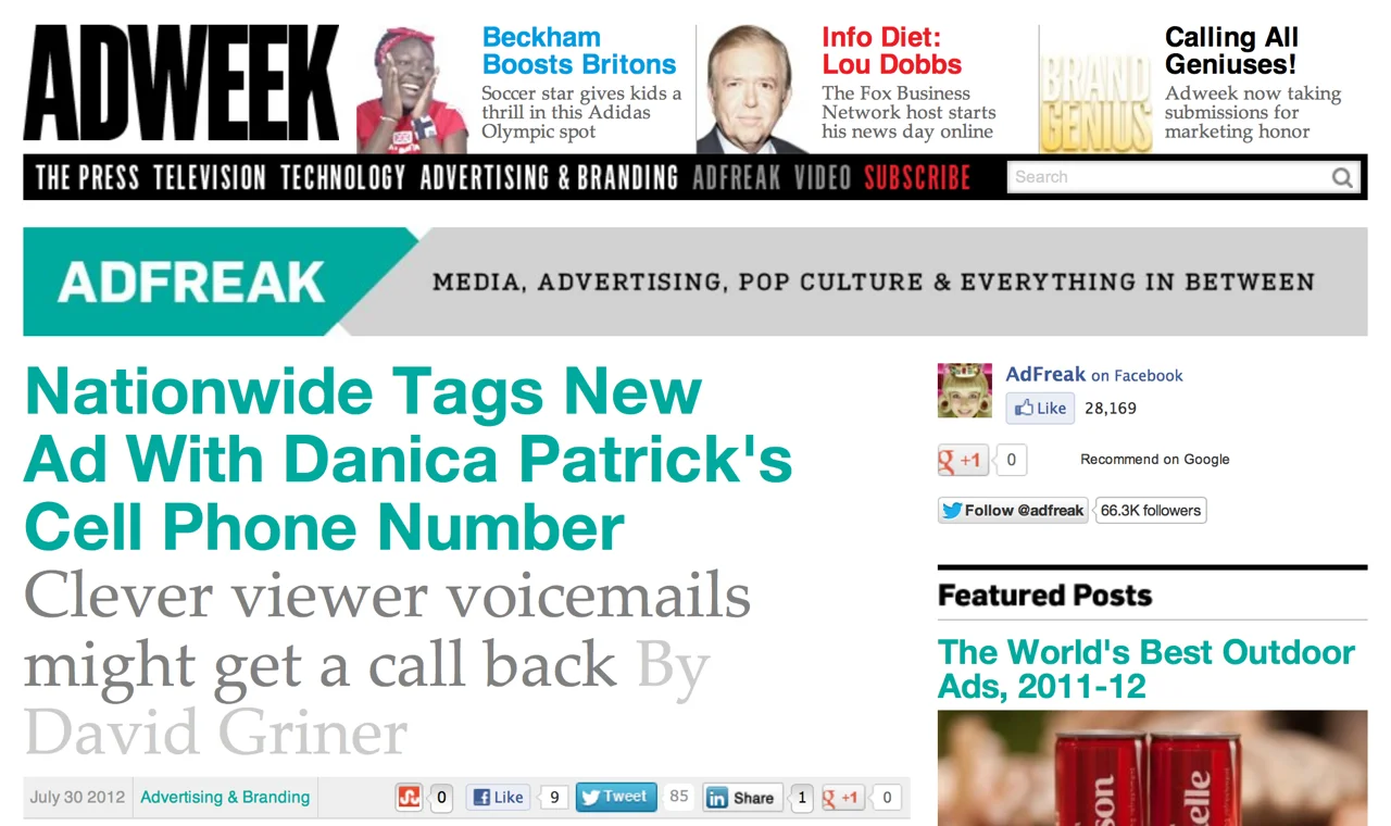 The trades picked it up.