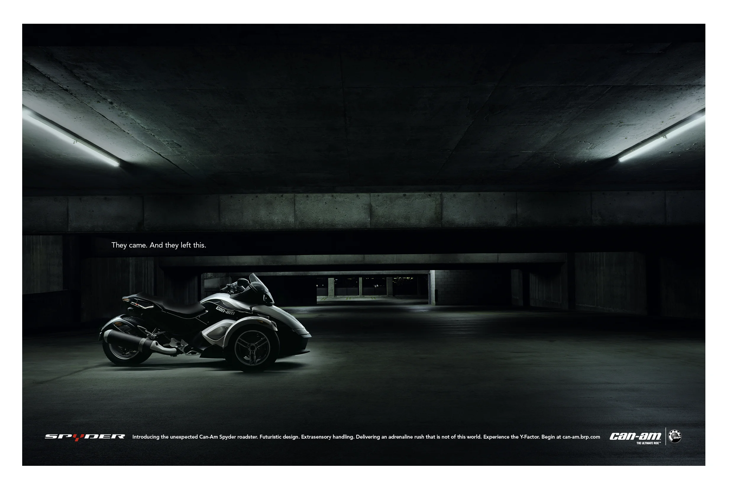 They came and they left this.