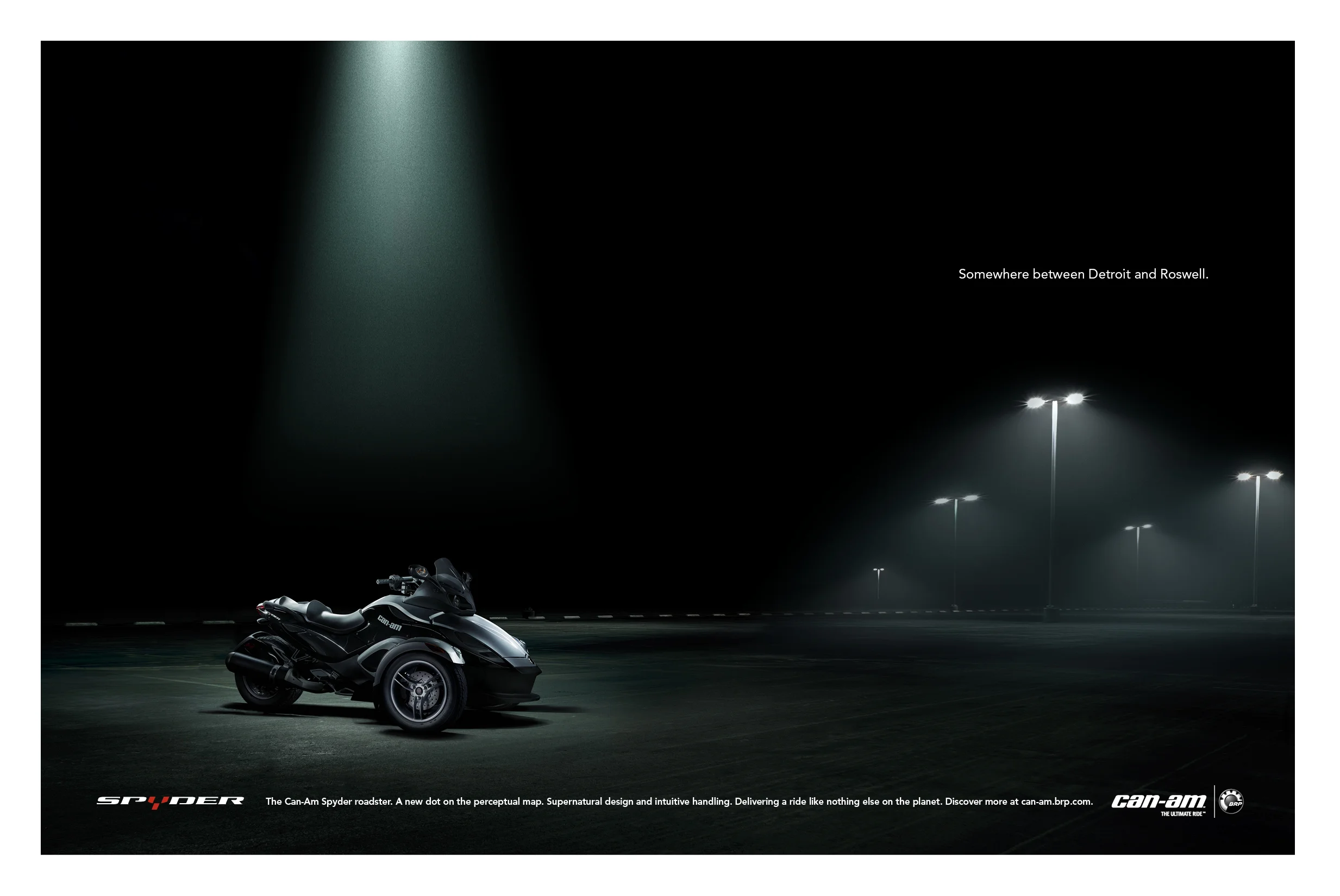 Somewhere Between Detroit and Roswell.