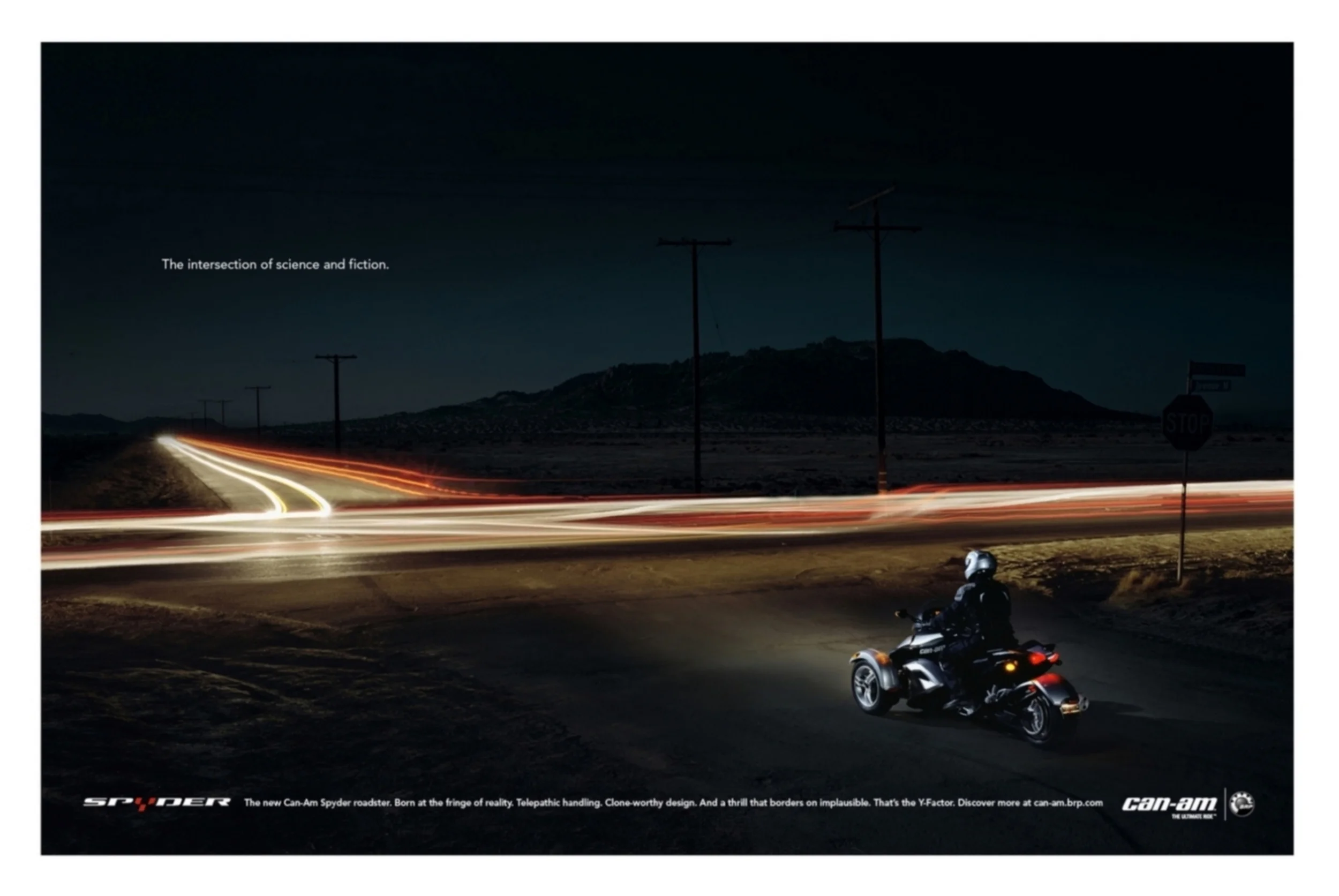 The intersection of science and fiction.