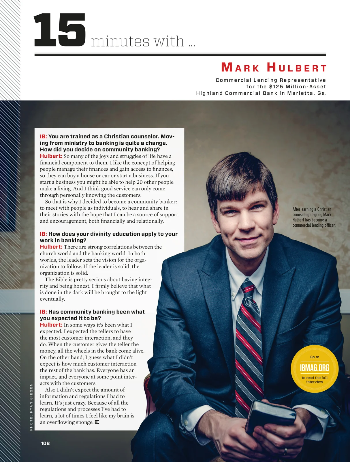 INDEPENDENT BANKER MAGAZINE