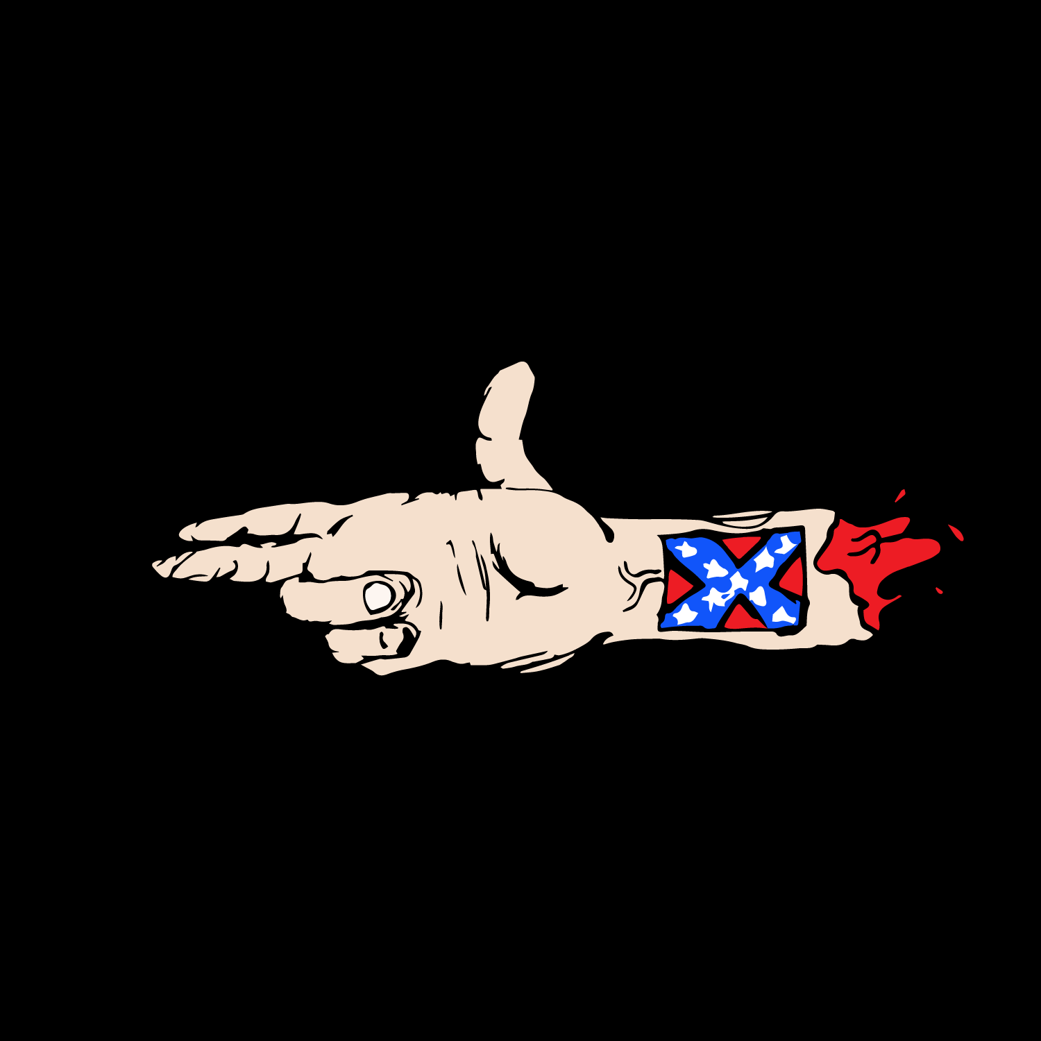 Being raised in the south (Alabama), I was taught the disgusting truth of the past starting with my ancestors being enslaved, my great grandparents having to endure a life of racism in their own communities, and even small glimpses of past hatred (The Confederate Flag). A good number of kids I went to high school with were white and some of them proudly wore shirts and caps with the rebel flag branded very boldly. Almost like they're proud of its history. BUT! They're free to wear whatever they choose to express themselves with. The history behind the flag is a dark one however. Even recently with the South Carolina church shooting, the shoot was proudly posing in shirts with the flag. Also the flag used to be in the middle of the city until a brave african american woman climbed the flag pole and righteously removed the flag.