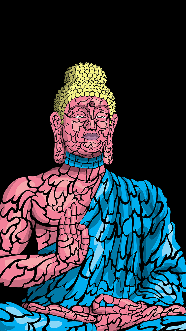 Vibed Out Buddha