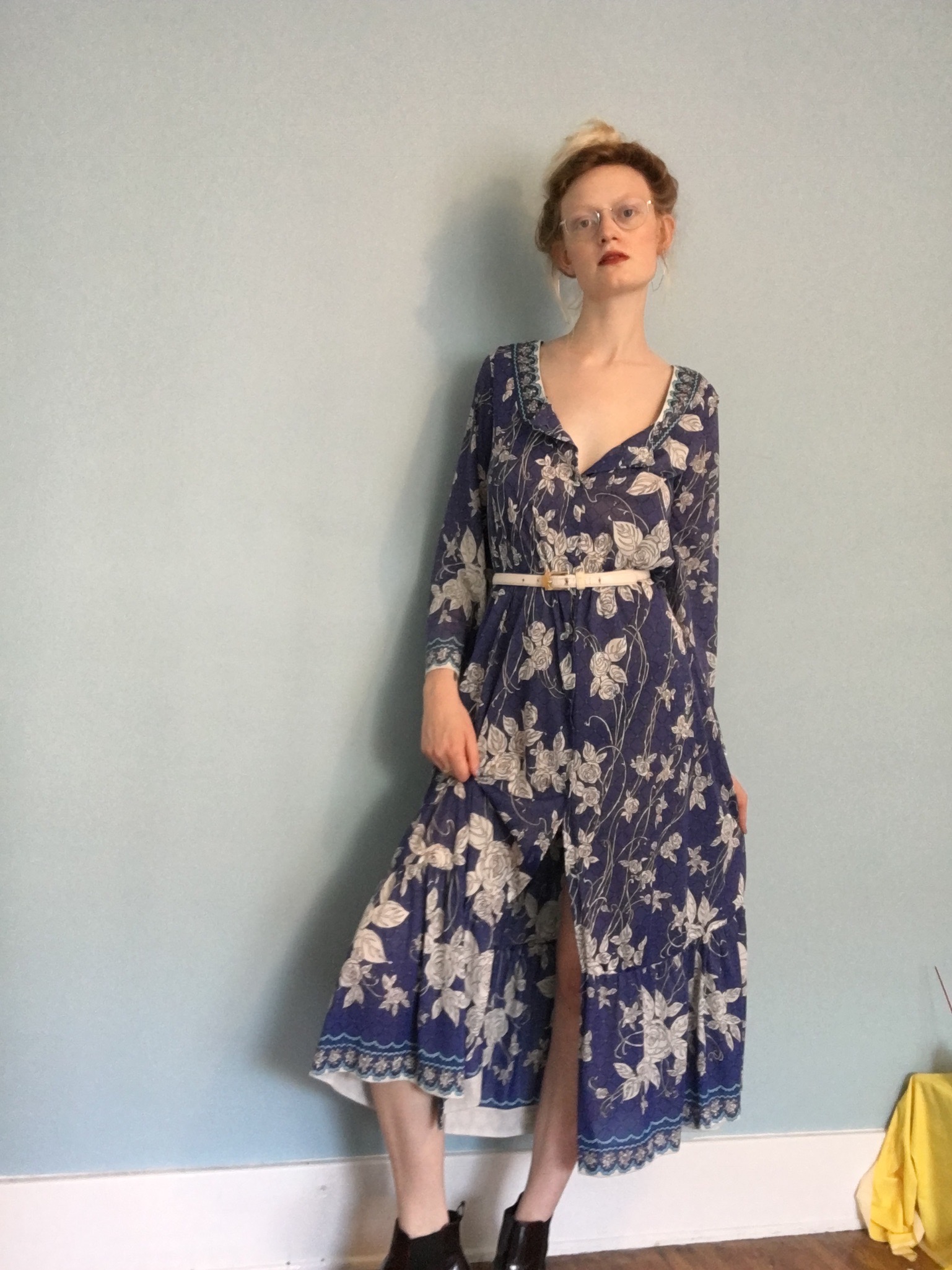 Emilio Pucci Blue Maxi