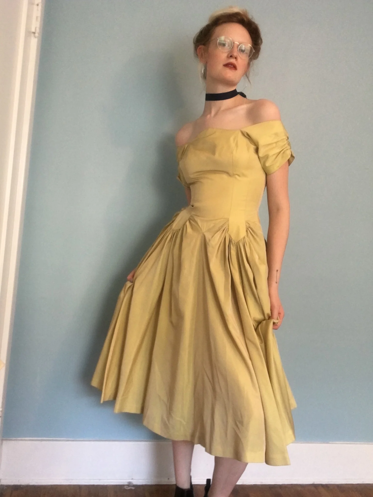 Emma Domb Silk Party Dress