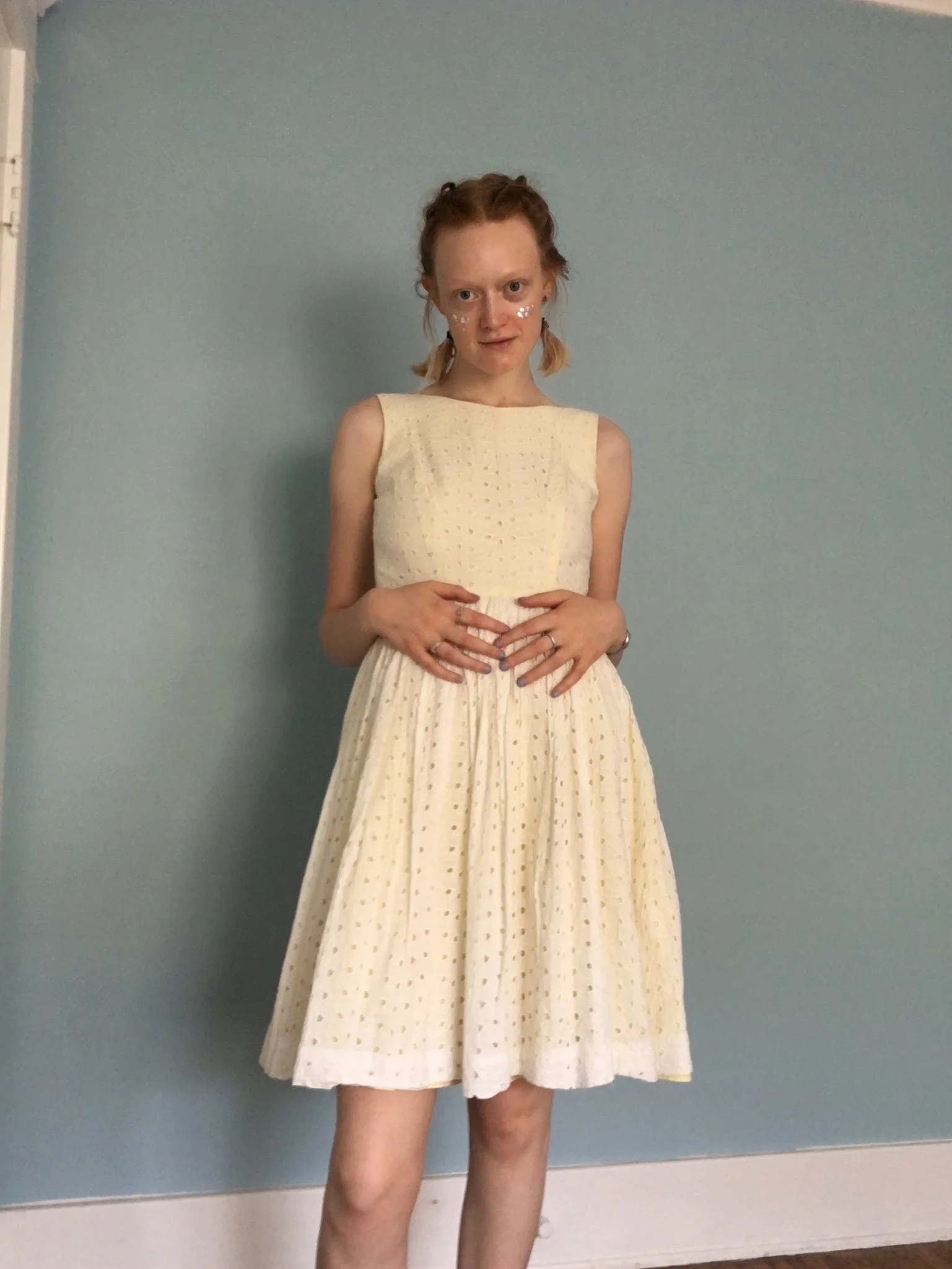 Bathe in Buttercream Dress