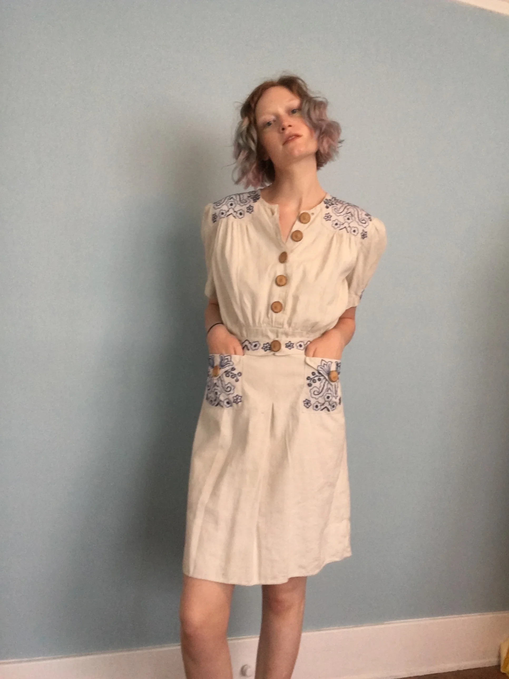 1930's Nesting Doll Dress