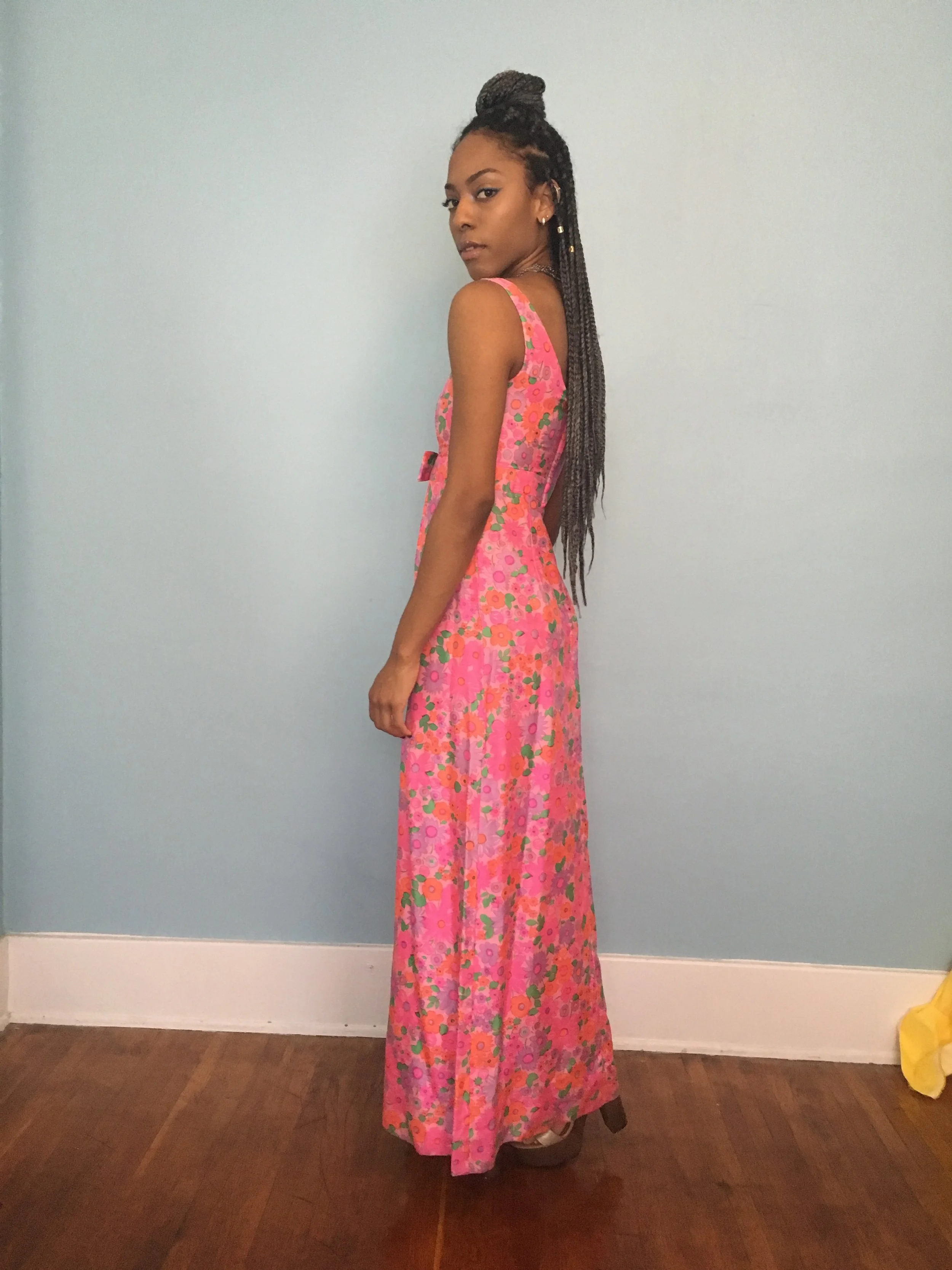 Hot Pink Party Dress