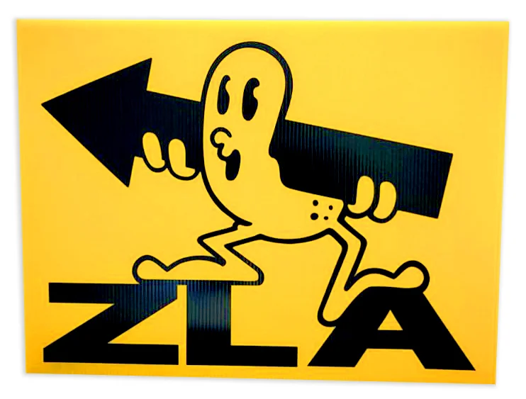 ZLA MOVIE SIGN