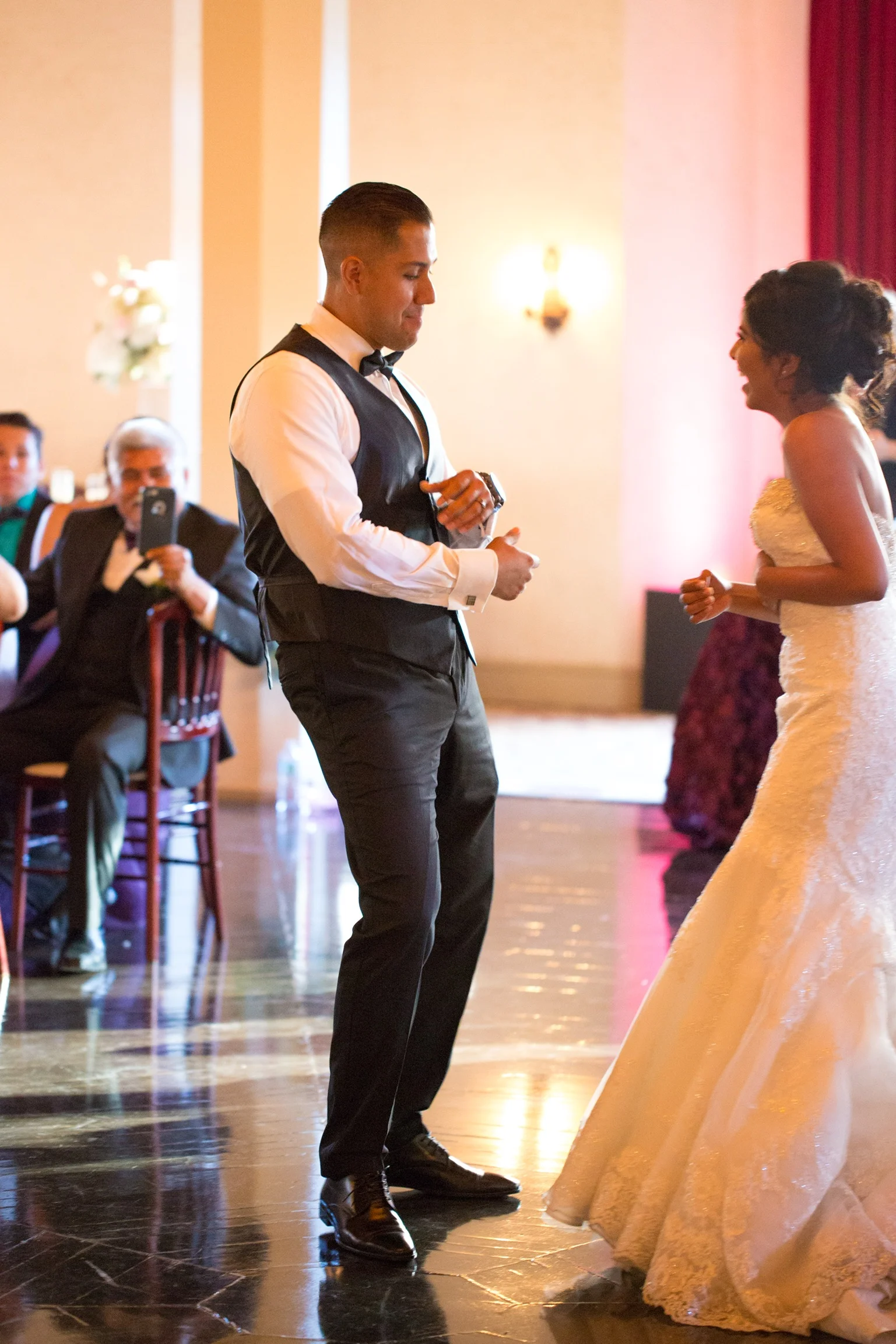 He needed one dance. 