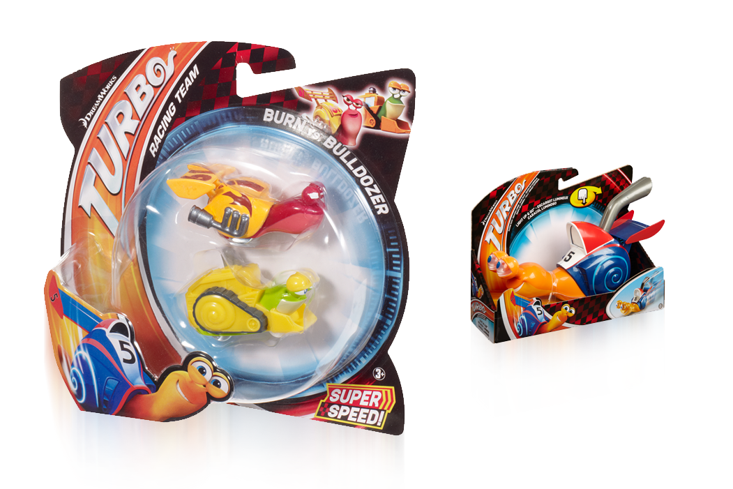  DreamWorks  Turbo  brand line look. 