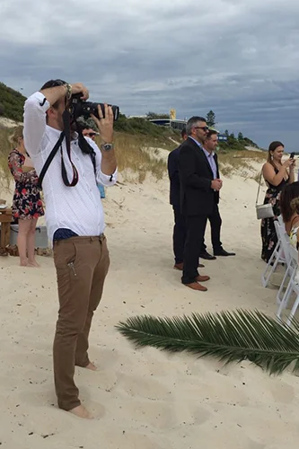 Shooting Jodie & Dylans Wedding.