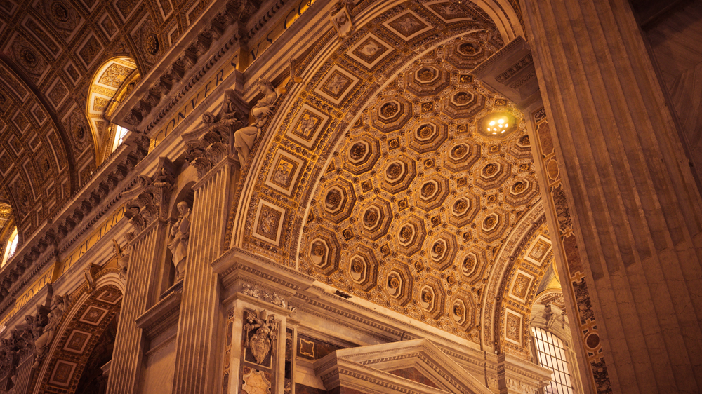 St. Peter’s Basilica Archways