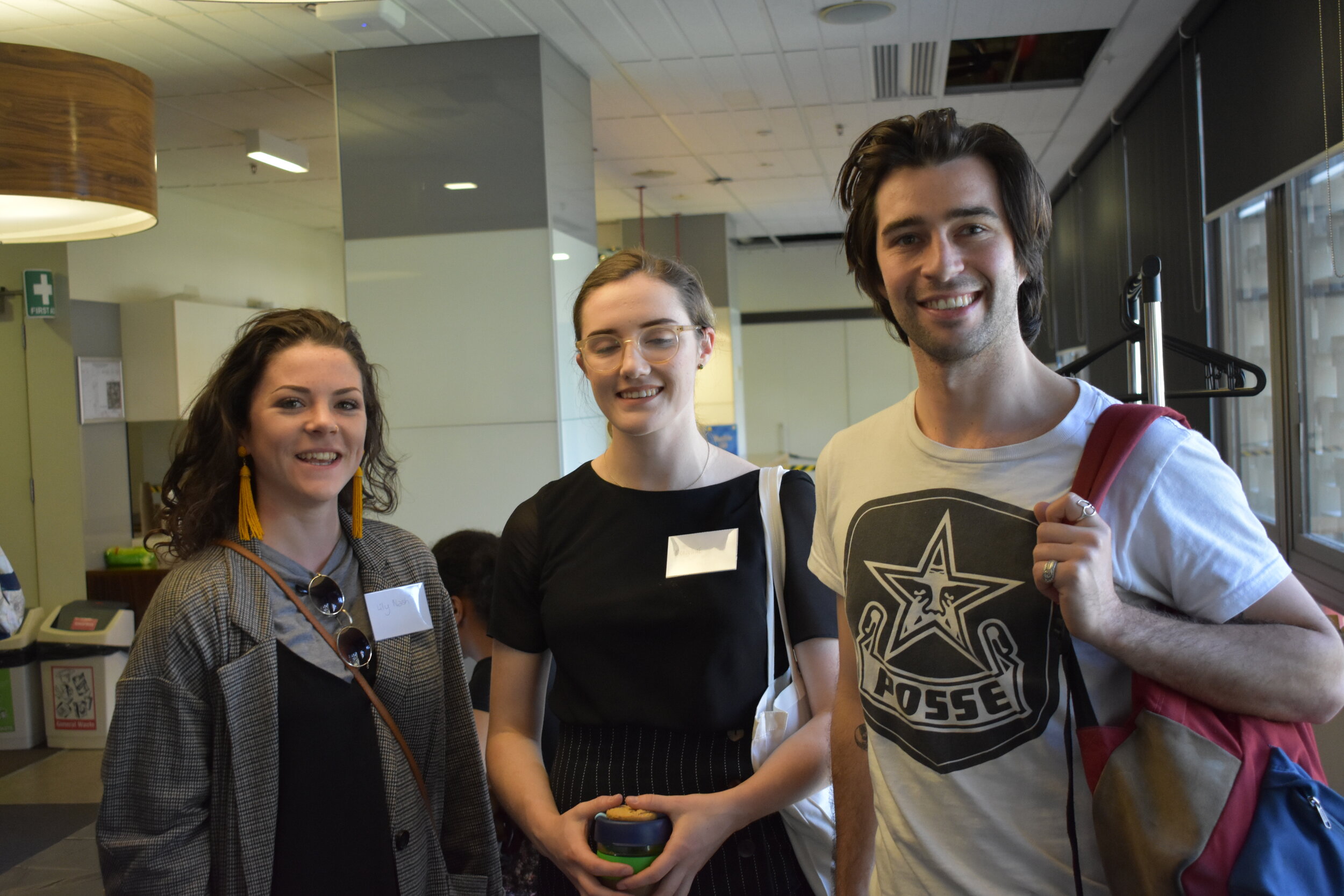 Lily Nash, Monique Corbett, Tom Keep, University of Melbourne