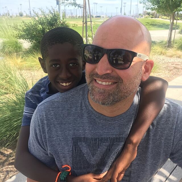 How he loves them. 🥰 Happy Father&rsquo;s Day, babe. You&rsquo;ve chosen the less traveled parenting path when we chose adoption and then you became a stay-at-home dad. You&rsquo;ve given our kids the rare gifts of presence and time. You still choos