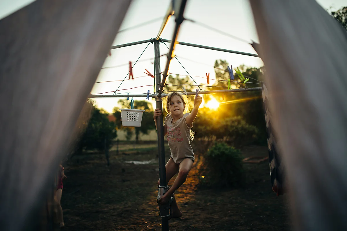 Washing day, York WA