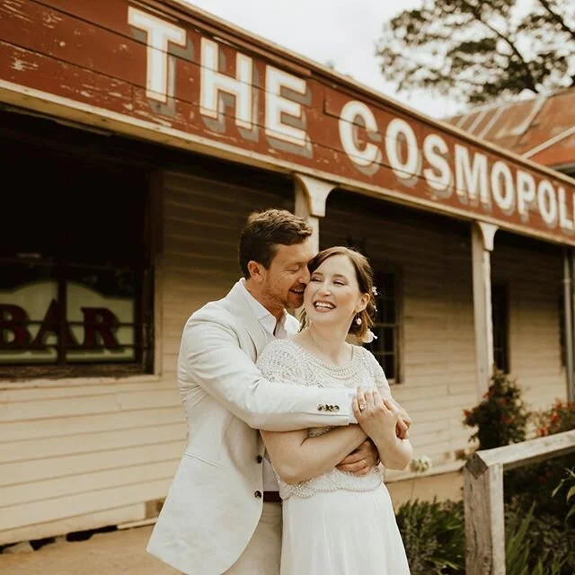 The cutest couple at the cutest venue in the cutest town. Caaaute 📣💓