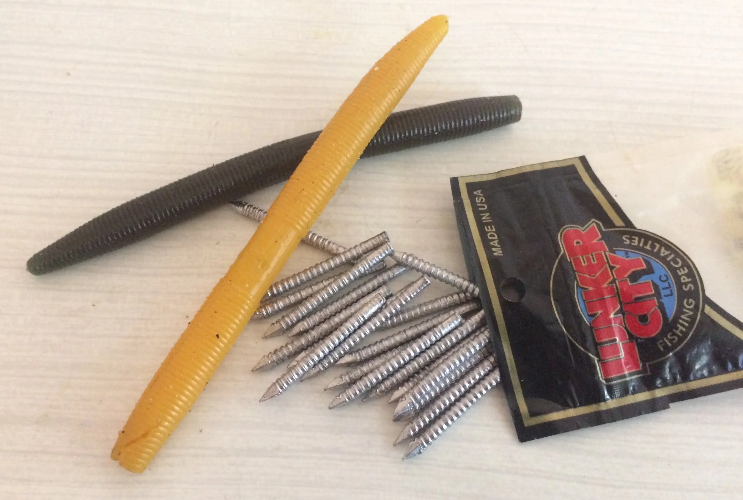 Some senko’s and some nail ‘lead’ inserts