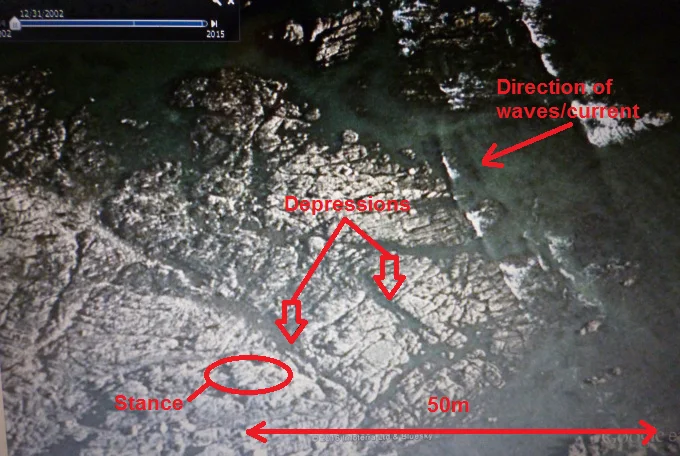 Image 1 - How a depression might look on Google Earth