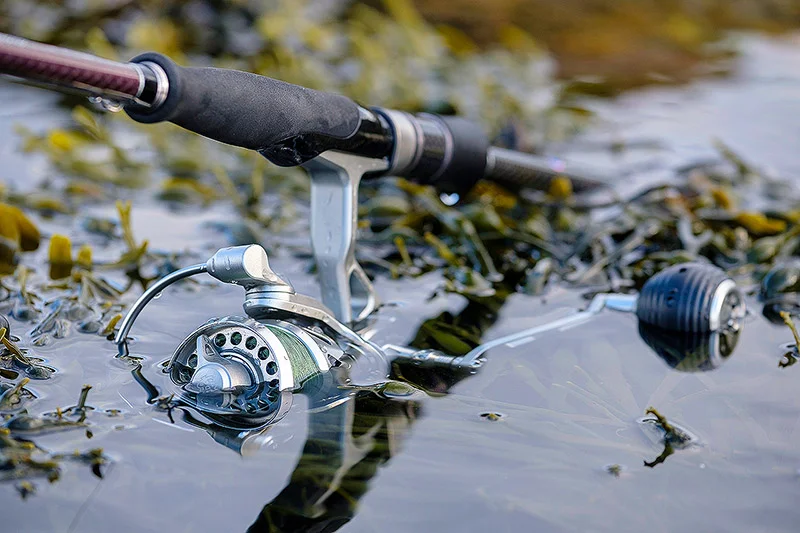 I had a quick go with the new waterproof and sealed Van Staal VR50 spinning reel - how much sense does it make for our lure fishing?