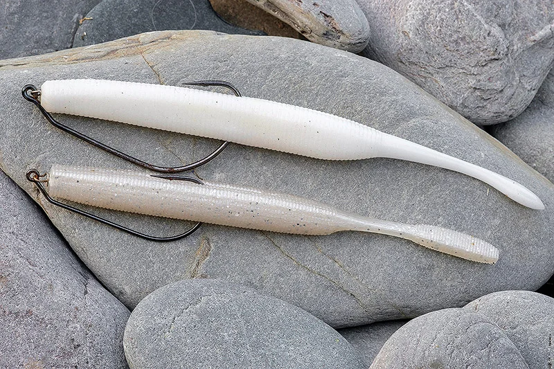 6'' DoLive Stick (top), 5.4'' Laggin' Dragon (bottom)