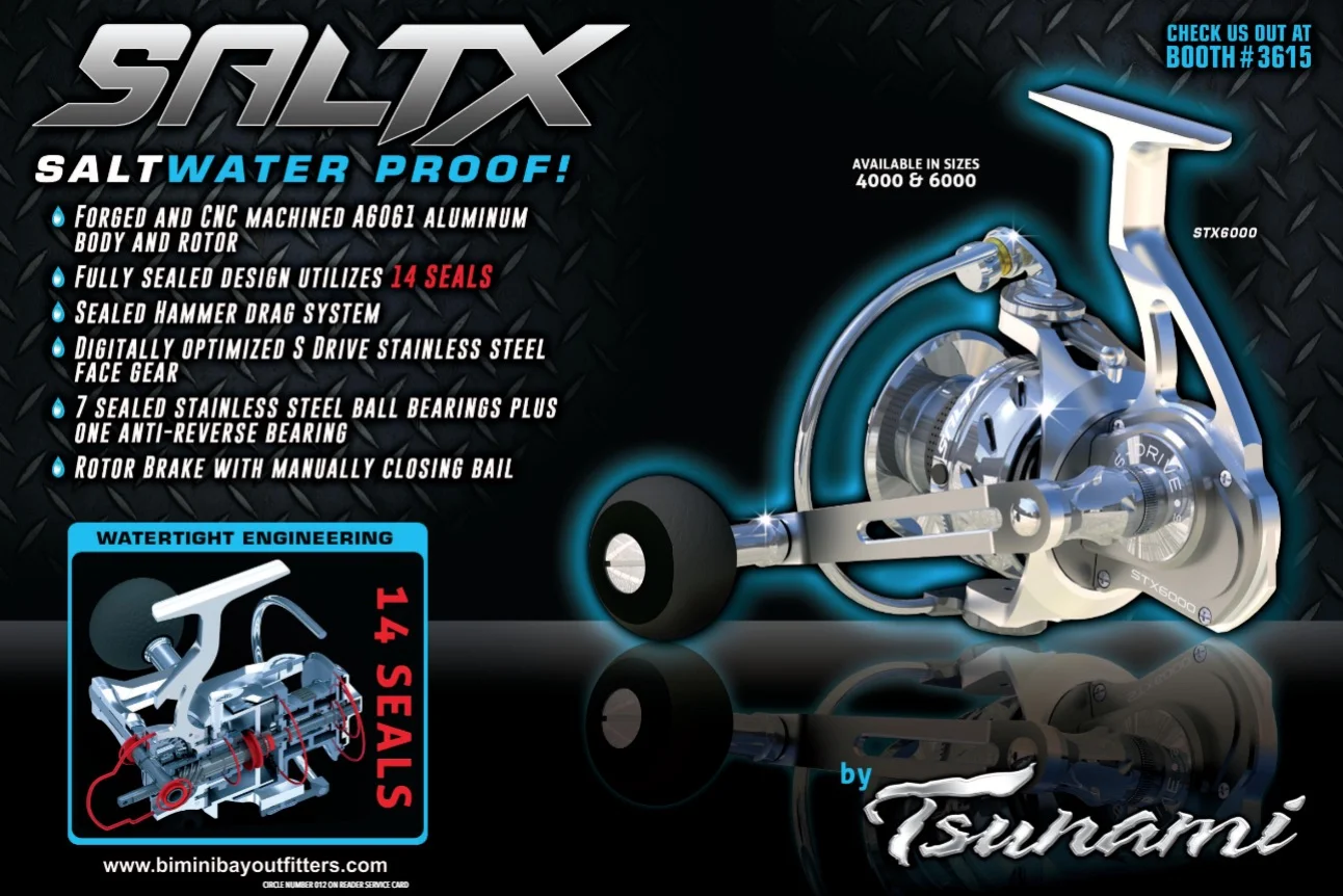 Could this upcoming Tsunami Salt X waterproof spinning reel be a viable alternative to the not easy to get hold of but damn I want one Van Staal VR50?