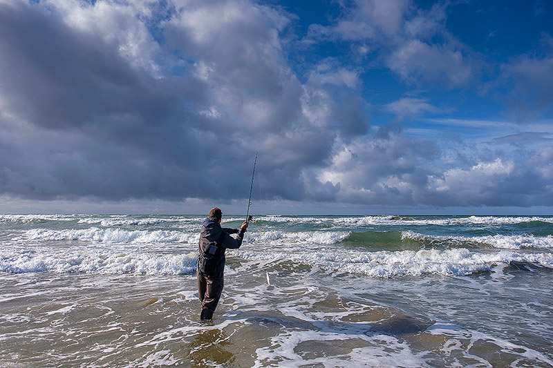 Surf fishing for bass seriously floats my boat — Henry Gilbey