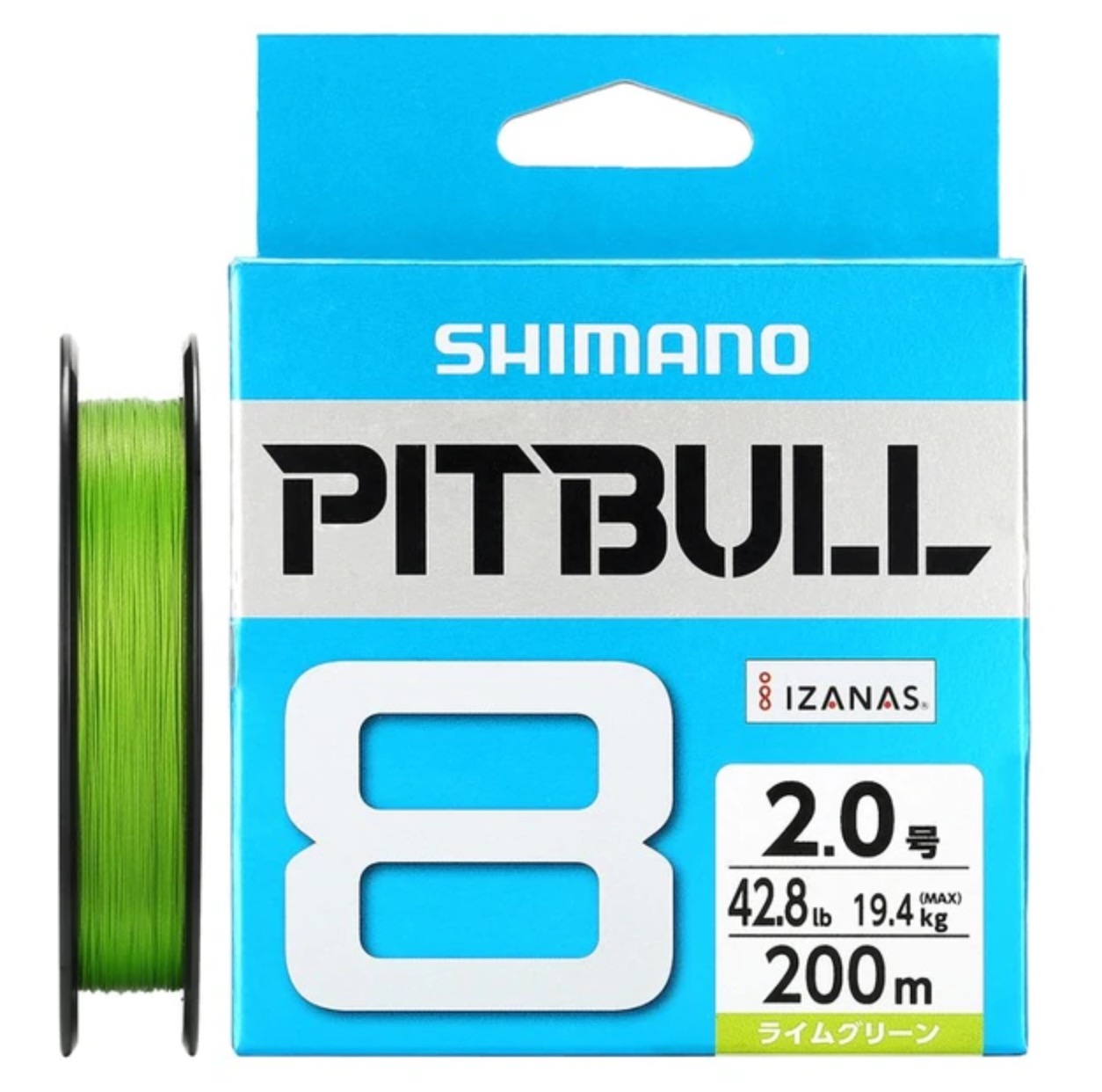Shimano PE Line Pitbull 12 Main 200m Pl-m52r for sale online 