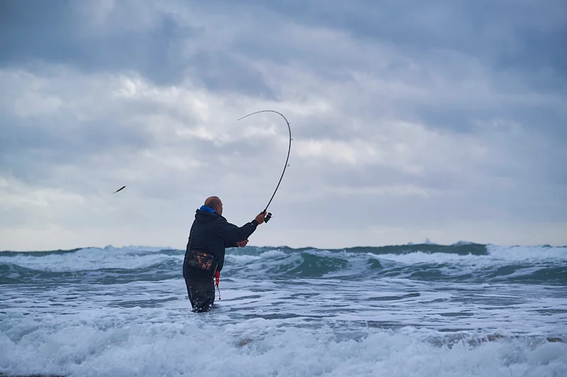 The rather impressive Apia Grandage 100M 10' 12-42g lure rod in action