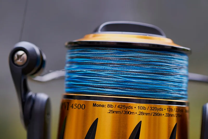 Line lay out of the box on the Penn Spinfisher VI 4500