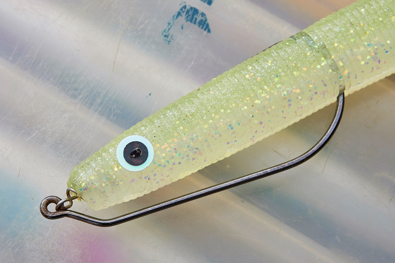 Even if it ends up making no difference to your catch rates, this is such a  clever way of adding eyes to soft plastics — Henry Gilbey