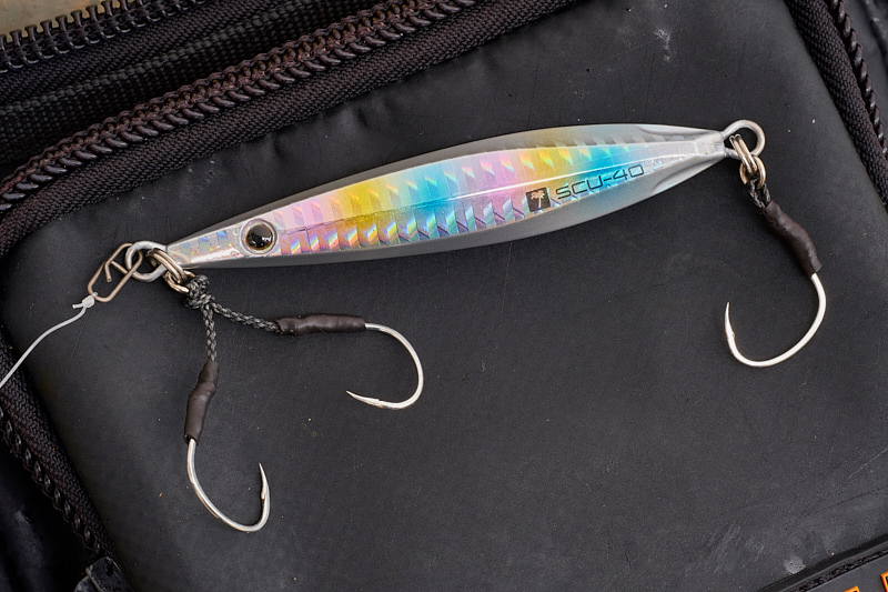 I love the idea of these “technical” slow jigs for surf fishing