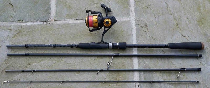 HTO Nebula 9’/2.7m 7-35g 4-piece travel lure rod review - around £150 ...