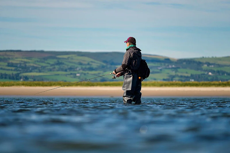 Nice and shallow, very simple wading, ideal for these Vass waders