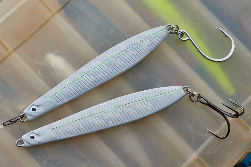 Tried and tried with singles on hard lures, annoyingly not convinced, but I reckon I’m sold on singles on my surf lures