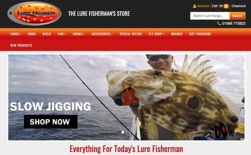 The outstanding “Lure Heaven” tackle shop was broken into on