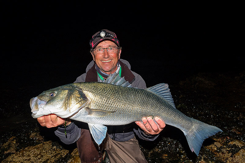 Do you tend to concentrate on specific parts of the water column if and  when you chase bass on lures at night? — Henry Gilbey