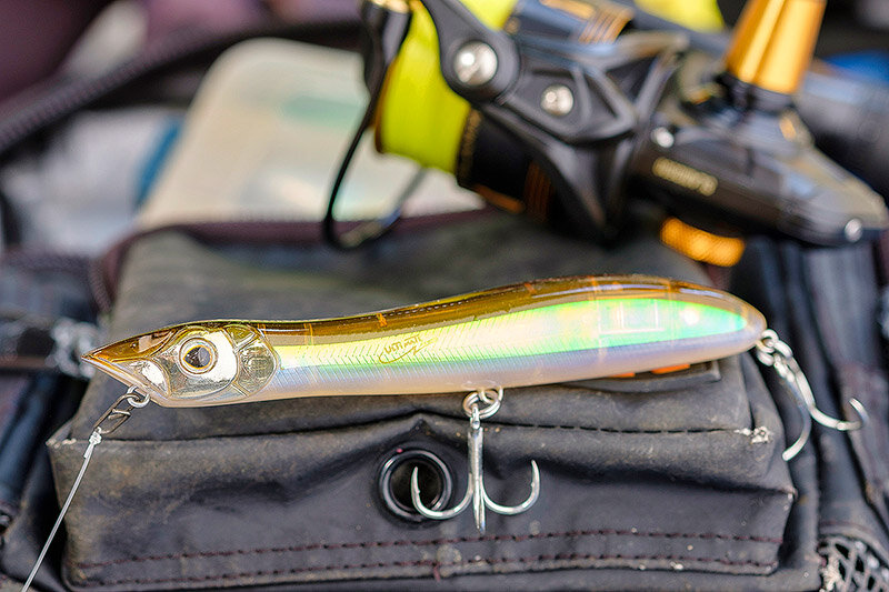 Surface lures and how they grip or don’t grip so well in bouncy