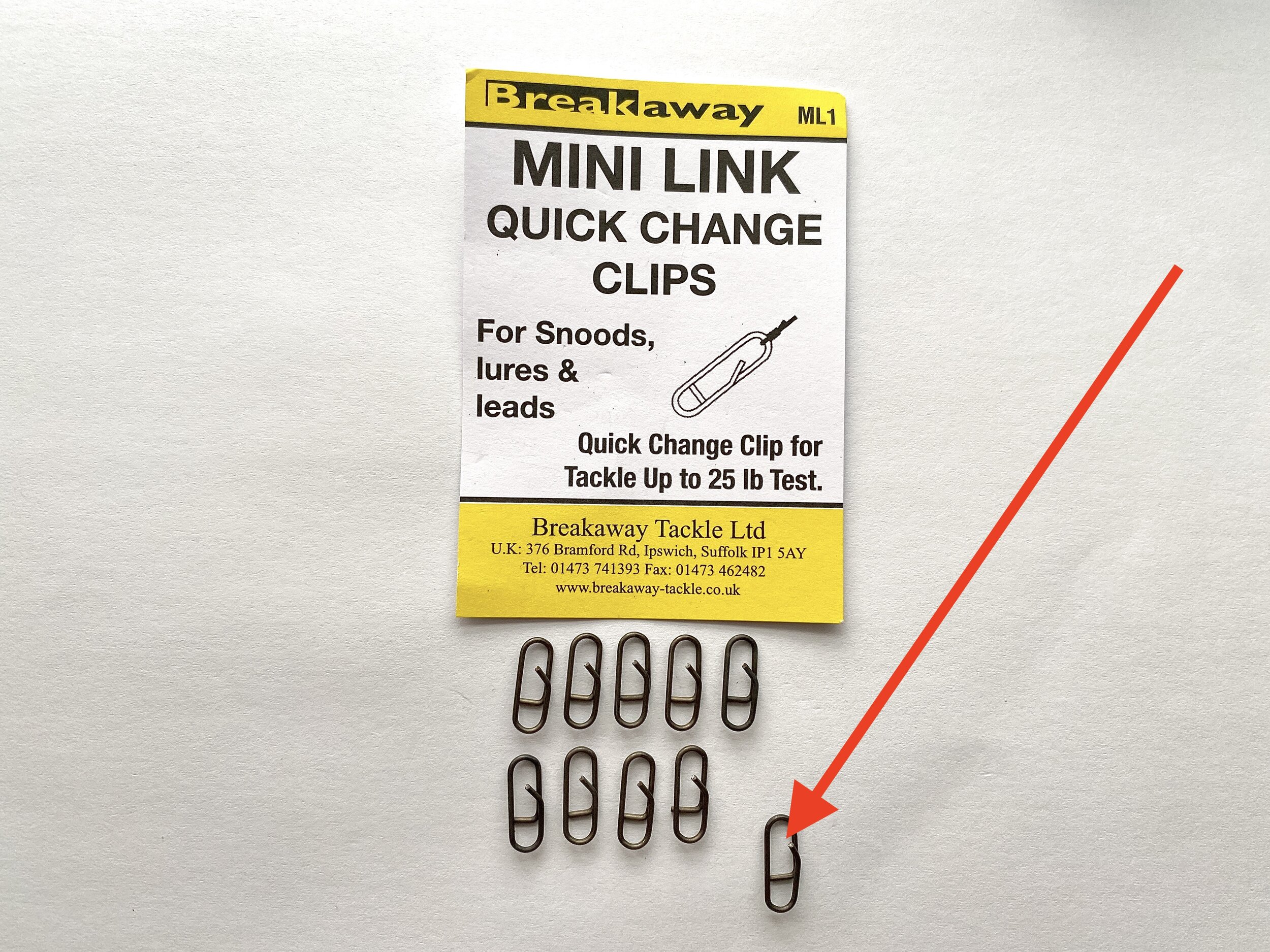 Let's talk about “paperclip” style lure clips because I am hearing