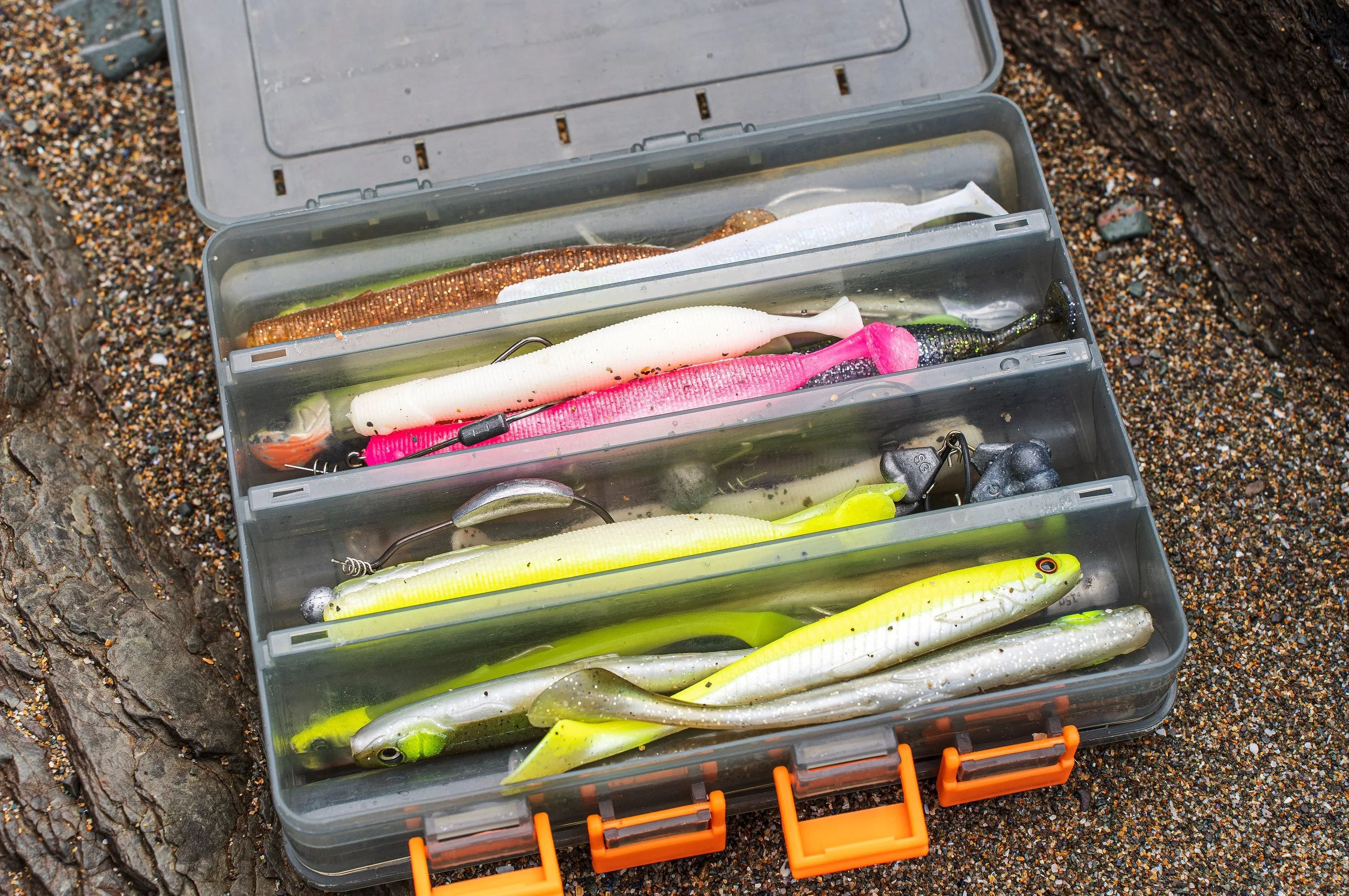 I have finally found those rather useful long-sided washable lure boxes again (slightly embarrassing story)