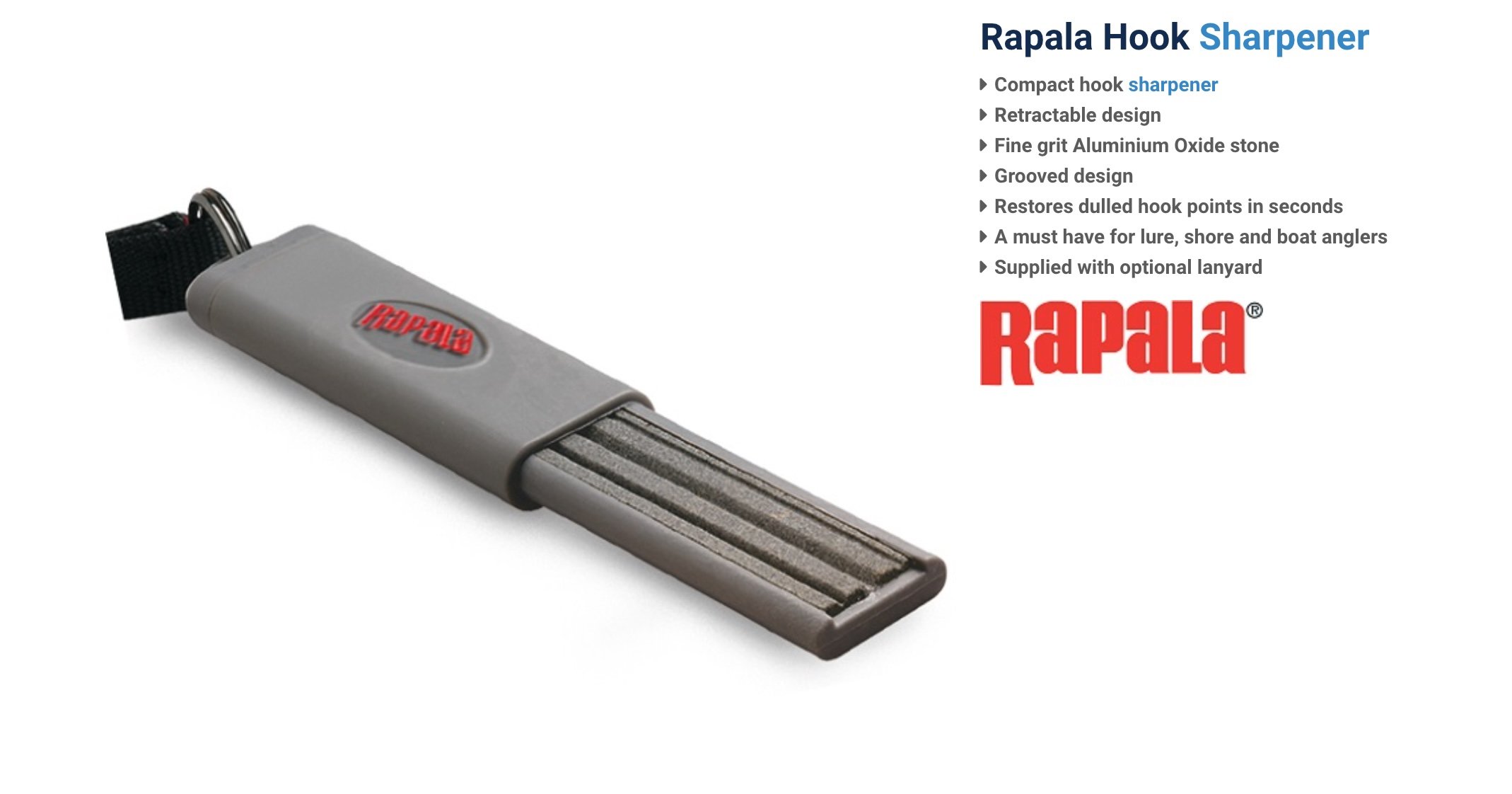 Rapala Hook Sharpener Retractable