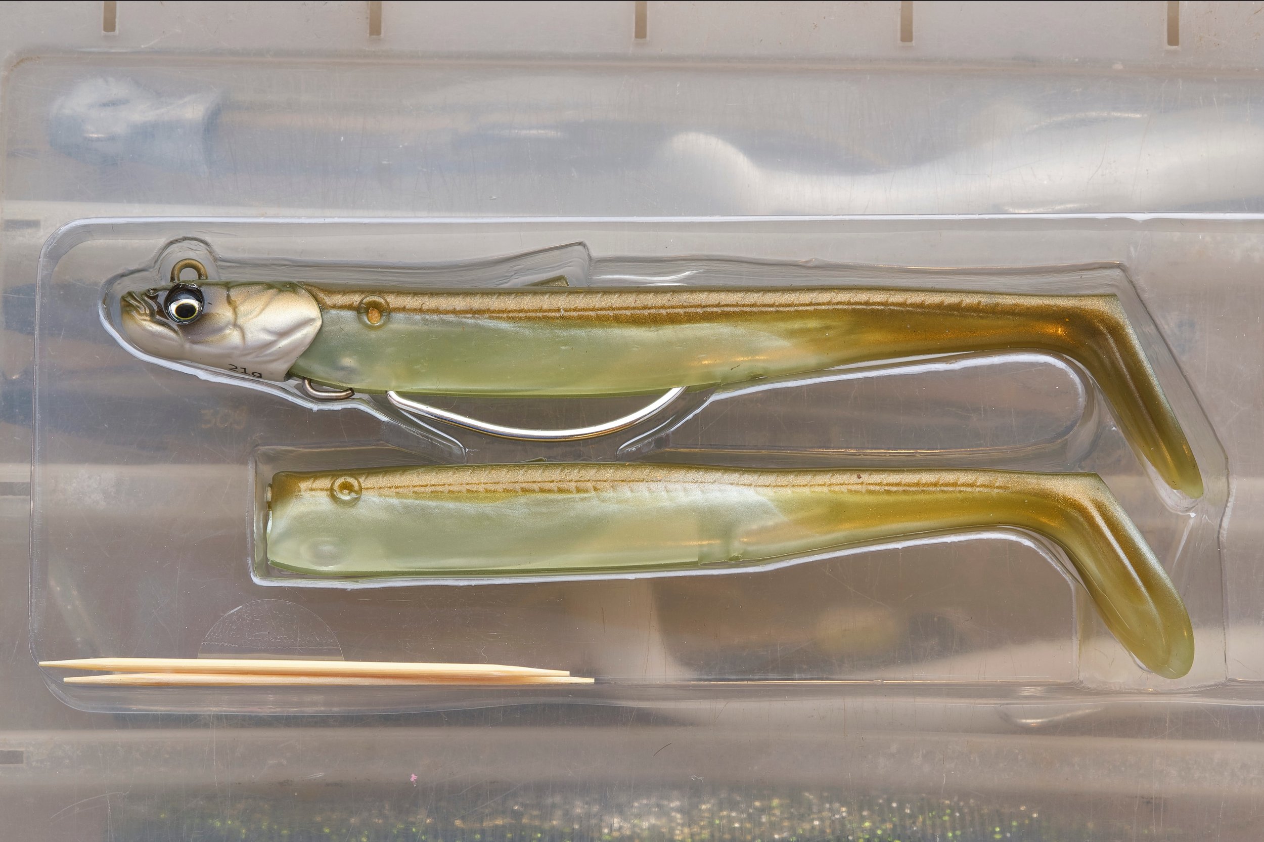 FishSmasher 10pk Paddle Tail Shad Soft Lures - 5cm 7cm 9cm - Weedless Or Jig Head - Gold Color