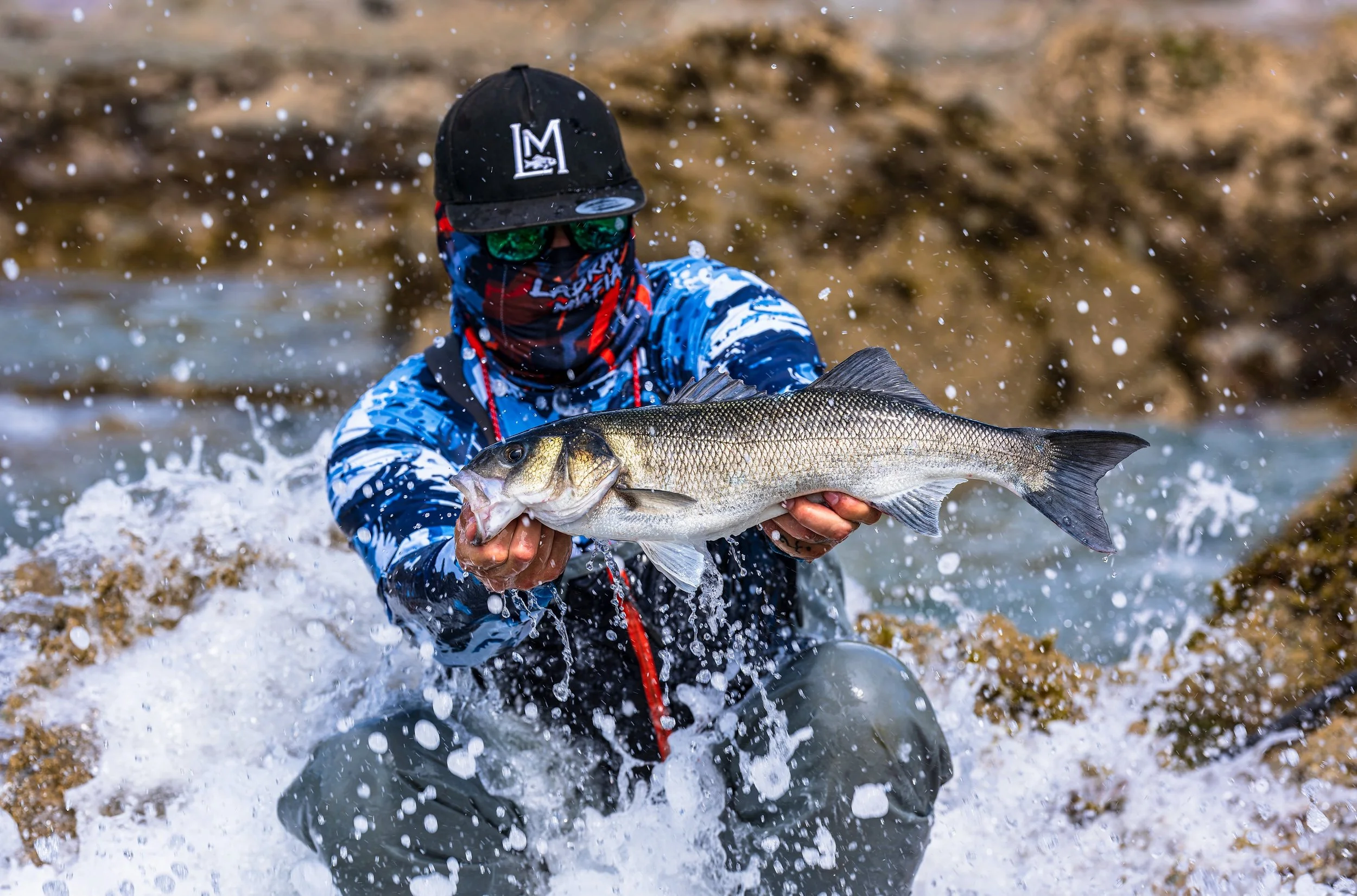 One of those bass sessions when a specific lure colour seemed to make all the difference 