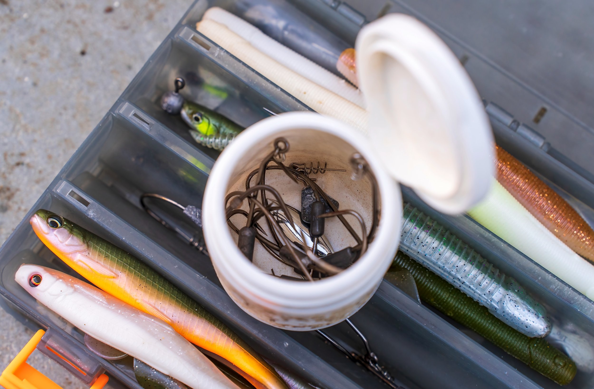 Carrying hooks and soft plastics, keeping things nice and simple and  efficient — Henry Gilbey